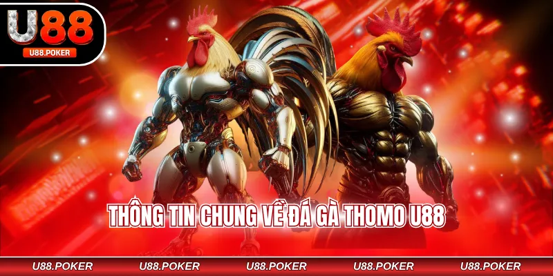 Đá Gà Thomo U88 - Hòa Mình Cùng Với Không Khí Sôi Động Thông tin chung về đá gà Thomo U88